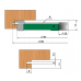 Fresa para Rebaixe de Marco com Borracha Ø180 x 17 x 30 – 6 Dentes - Cód. 1850.01