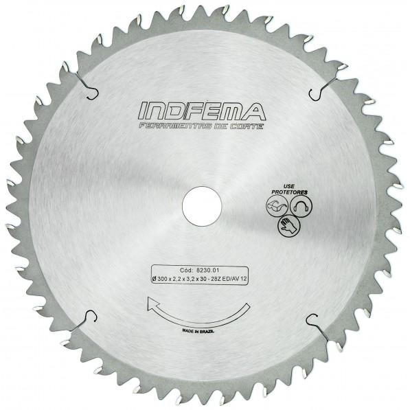 Serra Circular Ø300 x 28 Dentes com Avanço Controlado - Cód. 8230.01